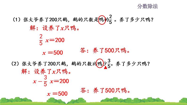 2021-2022学年人教版六年级数学上册第三单元3.3 整理和复习课件第8页