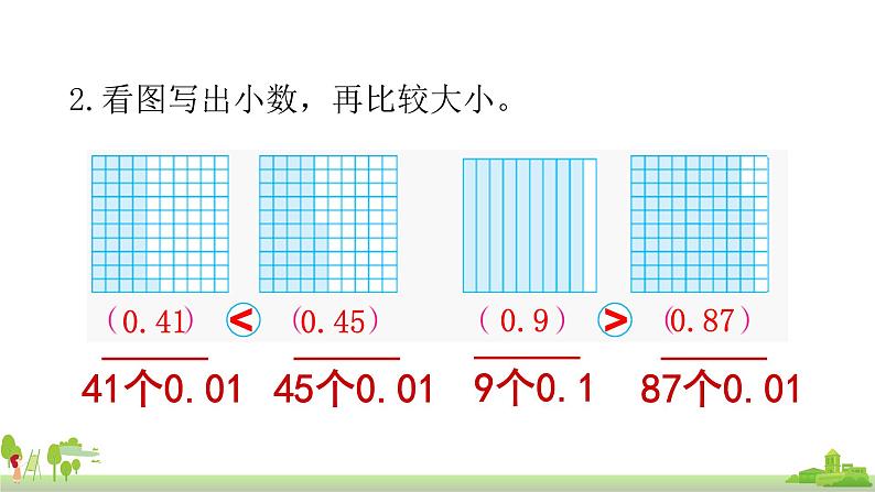 苏教版数学五年级上册 3.4《 小数的大小比较》PPT课件第8页