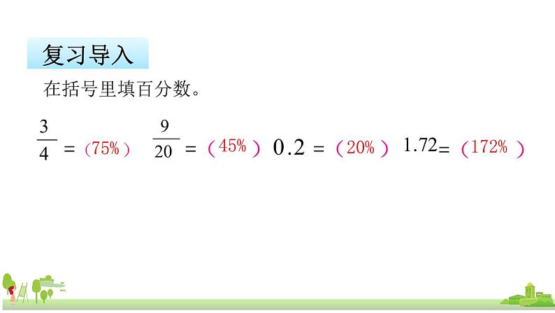 苏教版数学六年级上册 6.6《求百分率的实际问题》PPT课件02