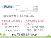 苏教版数学六年级上册 6.7《 求一个数比另一个数多（少）百分之几的实际问题》PPT课件