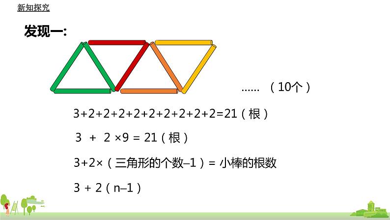 北师大数学五年级上册 数学好玩第1课时《图形中的规律》》PPT课件第7页