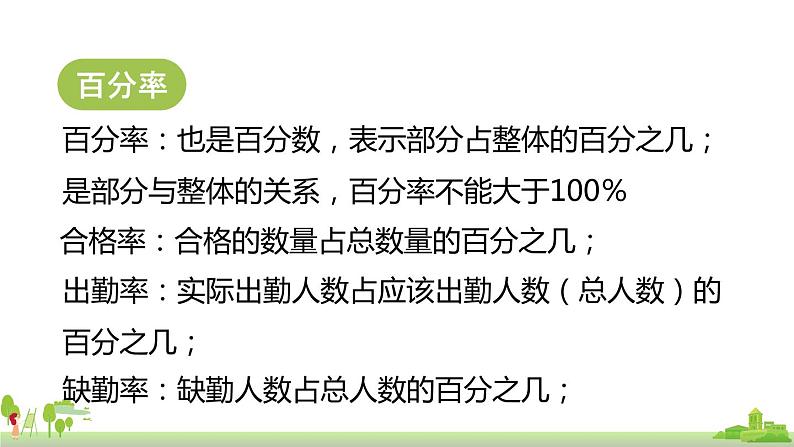 北师大数学六年级上册  整理和复习 第3课时《 数与代数》PPT课件第7页