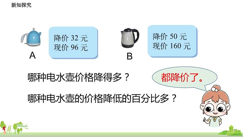 北师大数学六年级上册  7.2《 百分数的应用（1）》PPT课件第5页