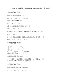 一年级下册数学试题-期末测试卷-人教版（含答案） (5)