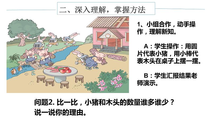 2021-2022学年人教版小学数学一年级上册1.2比多少课件第5页