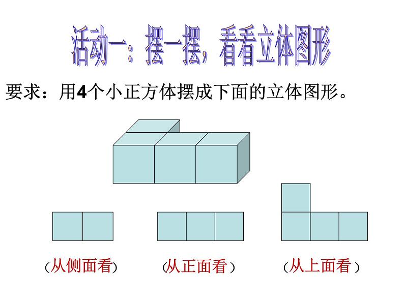 2021-2022学年人教版小学二年级数学上册观察物体课件.第4页