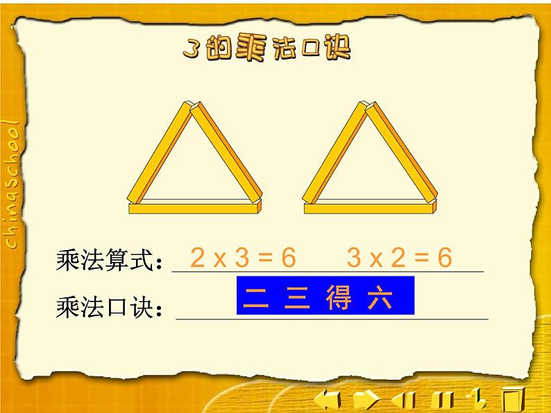 2021-2022学年人教版小学二年级数学上册2.3.4的乘法口诀课件PPT第5页