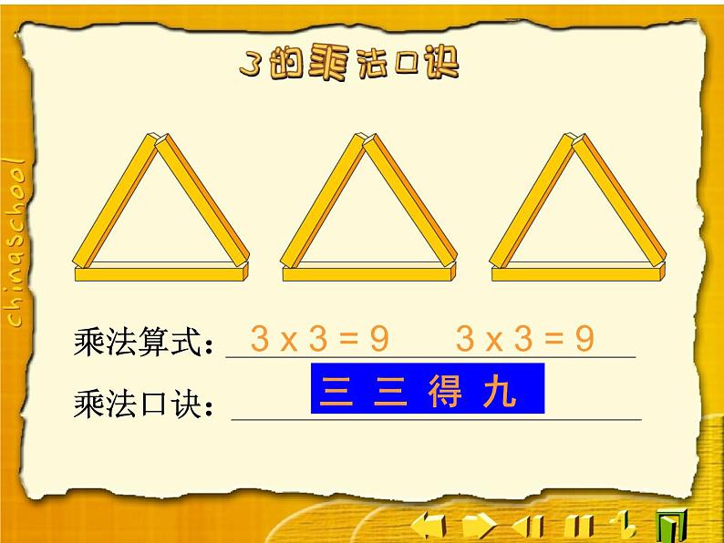 2021-2022学年人教版小学二年级数学上册2.3.4的乘法口诀课件PPT第6页