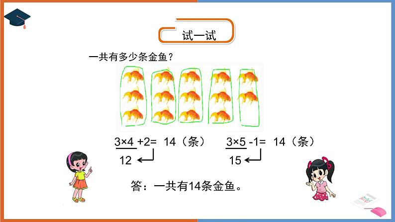 数学人教版二年级上册《第四课 乘加乘减》课件第6页