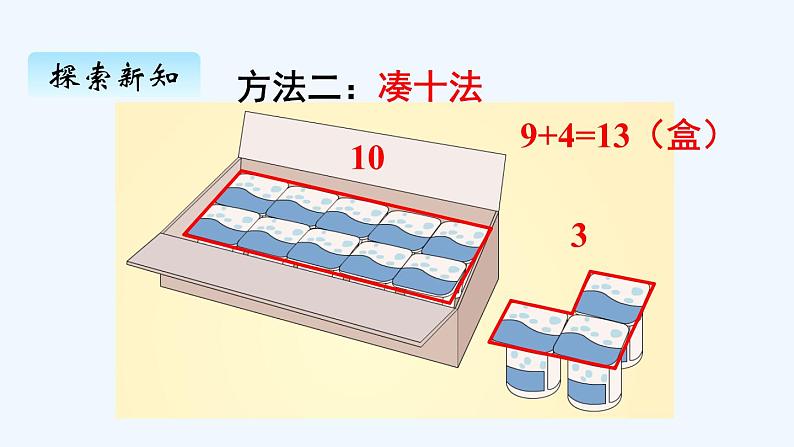 人教版数学一年级上册八、1 9加几 课件第7页