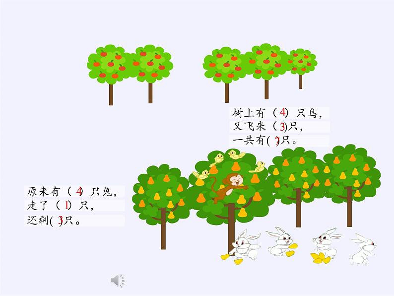 苏教版小学数学一年级上册 ● 丰收的果园(2) 课件第5页