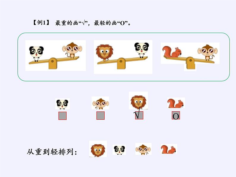 苏教版小学数学一年级上册 二 比一比(4) 课件第3页