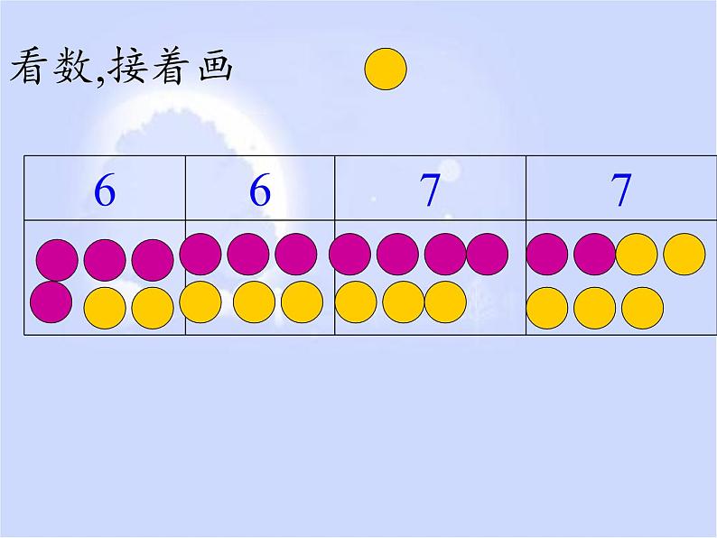 苏教版小学数学一年级上册 2.6、7的分与合(4) 课件第3页