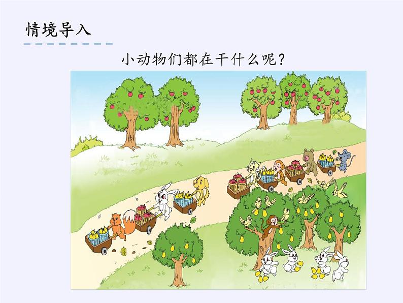 苏教版小学数学一年级上册 ● 丰收的果园(1) 课件第2页