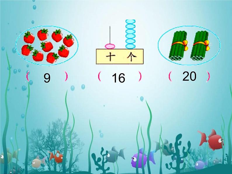 苏教版一年级上册数学1.认数和认图形 课件07