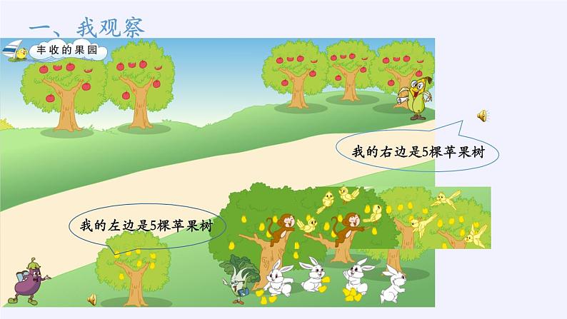 苏教版小学数学一年级上册 ● 丰收的果园(11) 课件第4页