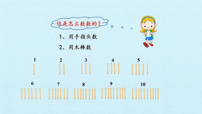 苏教版一年级上册数学一 数一数 复习课件第6页