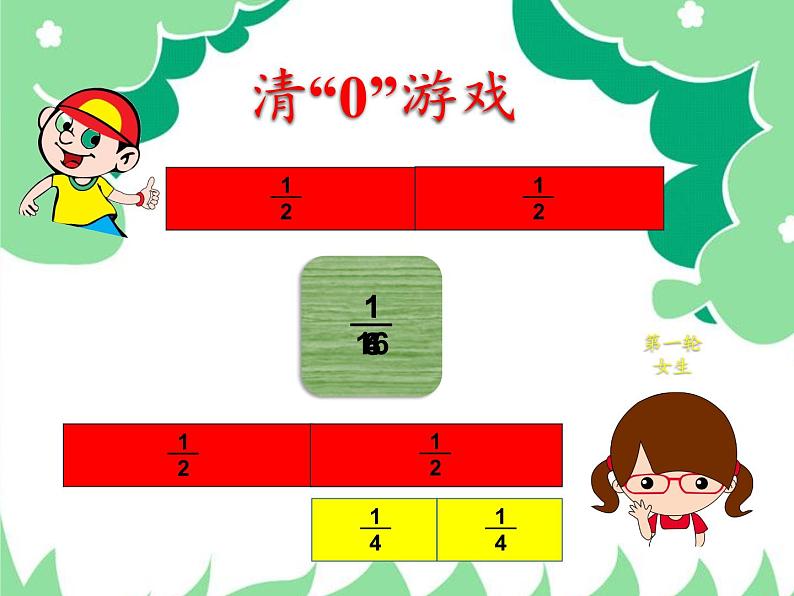 苏教版小学数学三年级上册 ● 多彩的分数条(2) 课件07