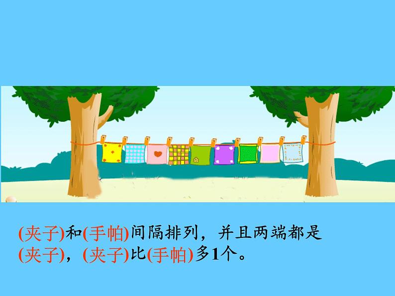 苏教版小学数学三年级上册 ● 间隔排列(10) 课件07