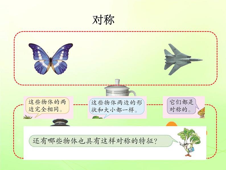 苏教版数学三年级上册 六 平移、旋转和轴对称_轴对称图形 课件第3页