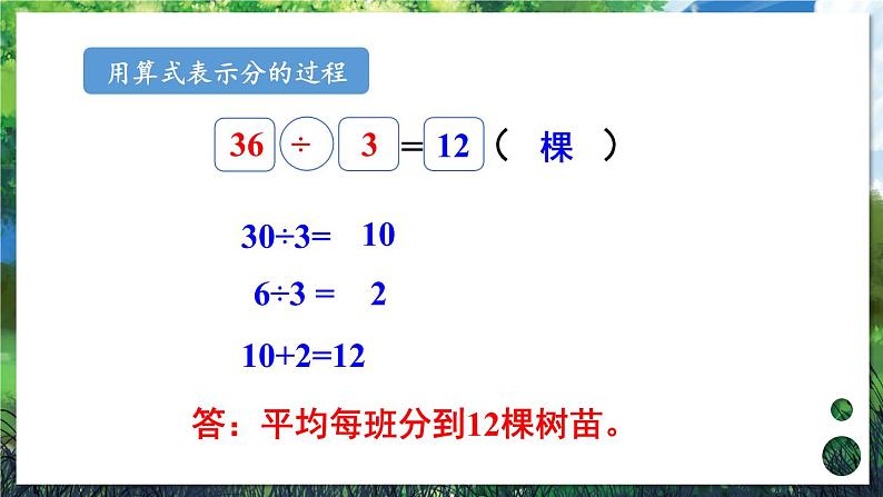 北师大版三年级上册数学 4.4《 植树》课件04