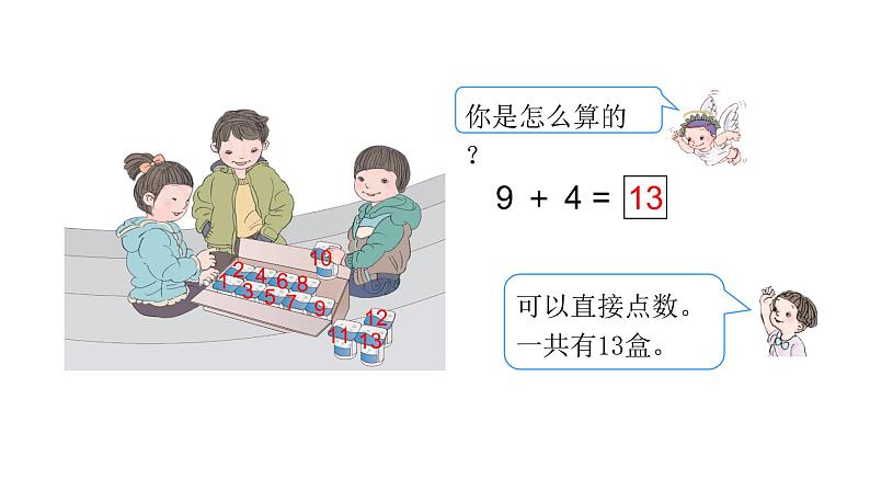 8.1   9加几 （课件）-2021-2022学年数学 一年级上册  人教版第7页