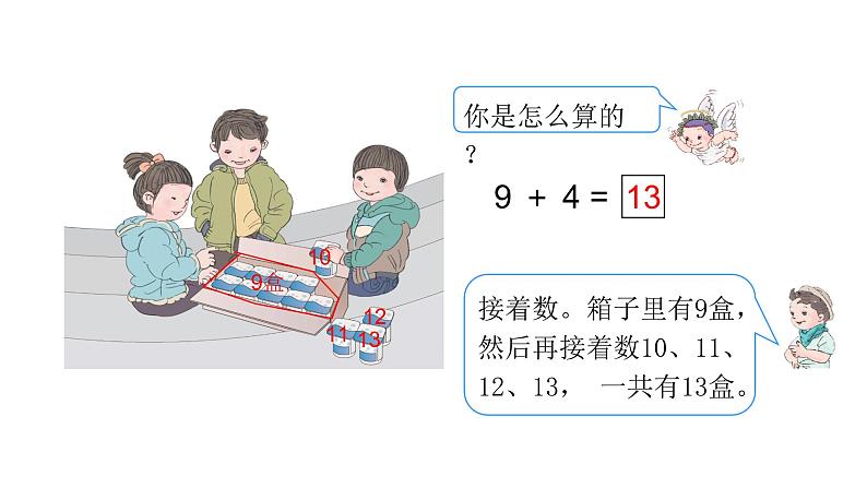 8.1   9加几 （课件）-2021-2022学年数学 一年级上册  人教版第8页