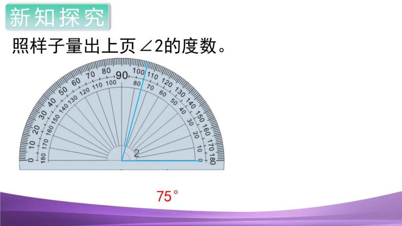 人教数学四上第2课时  角的度量课件PPT07