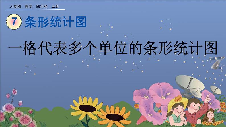 7.3 《一格代表多个单位的条形统计图》课件01