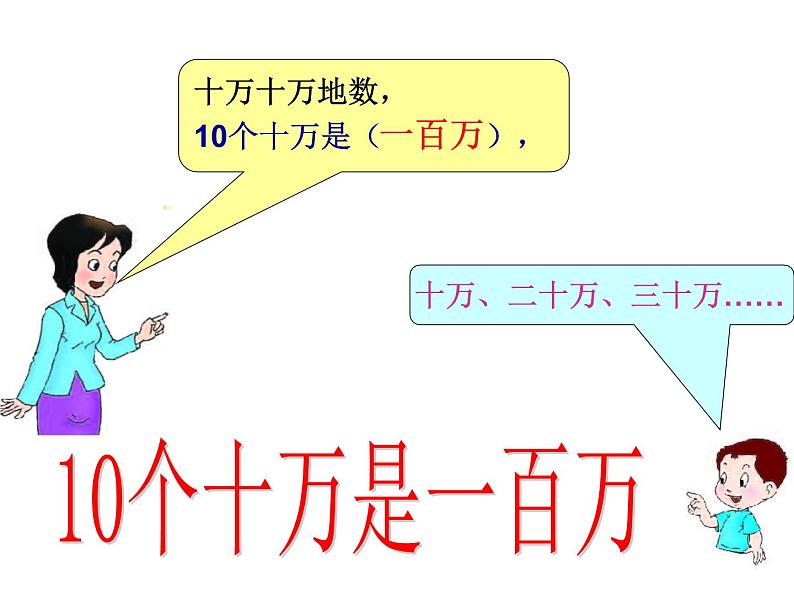 1.1 万以上数的读写（2）（课件）-2021-2022学年数学四年级上册-西师大版05