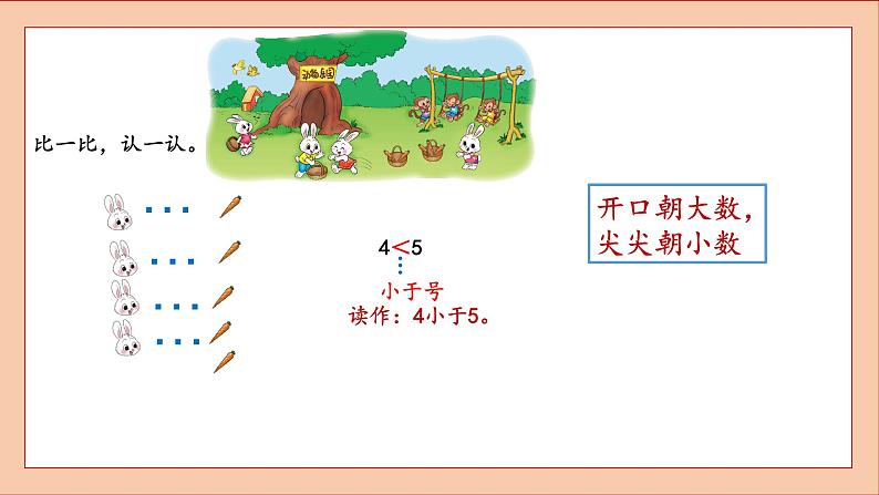 北师大版一年级数学上册动物乐园课件PPT第5页