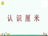 苏教版二上数学《认识厘米》教学课件