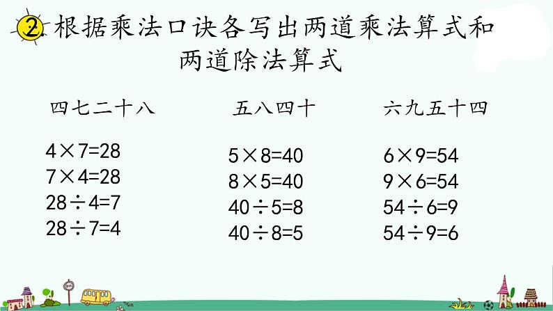 苏教版二上数学6-13复习(1)课件PPT第4页