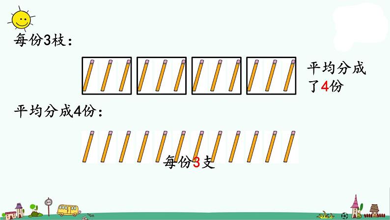 苏教版二上数学4-3两种分法对比课件PPT第3页