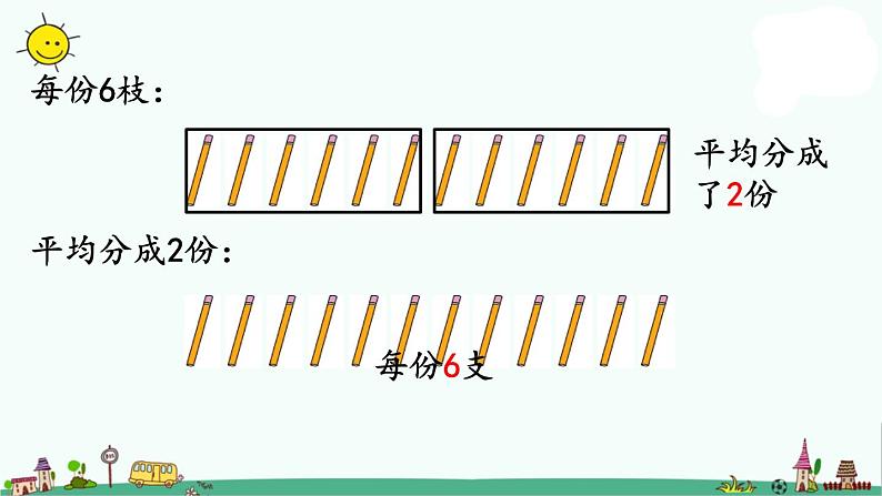 苏教版二上数学4-3两种分法对比课件PPT第5页