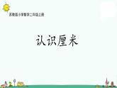 苏教版二上数学5-2认识厘米课件PPT