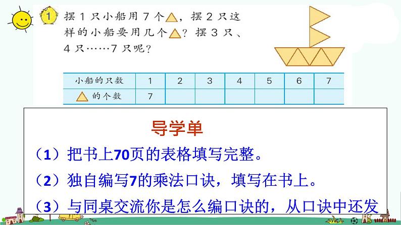 苏教版二上数学课件7的乘法口诀第6页