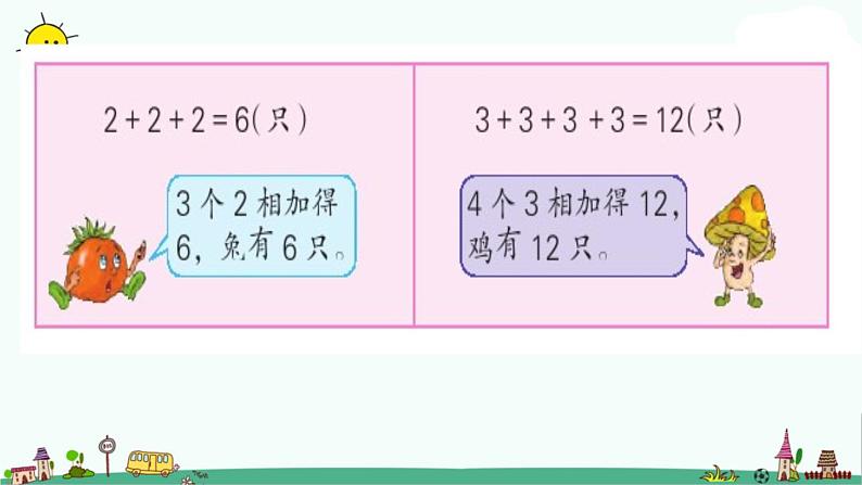 苏教版二上数学课件乘法的初步认识07