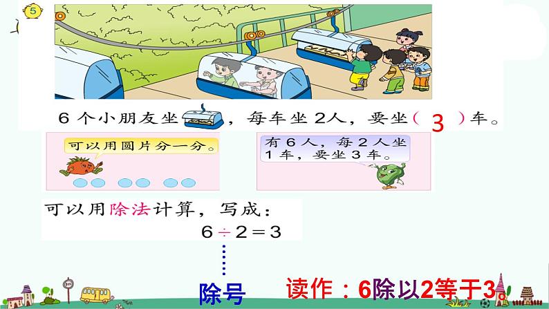 苏教版二上数学课件除法的初步认识第3页