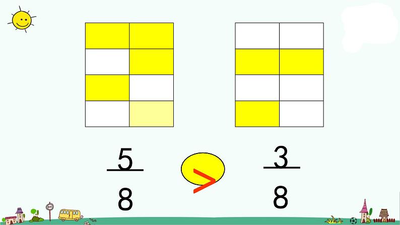 苏教版数学三上《分数的大小比较》PPT课件第4页