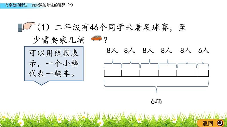 有余数的除法的笔算（2）PPT课件_二年级下册数学07