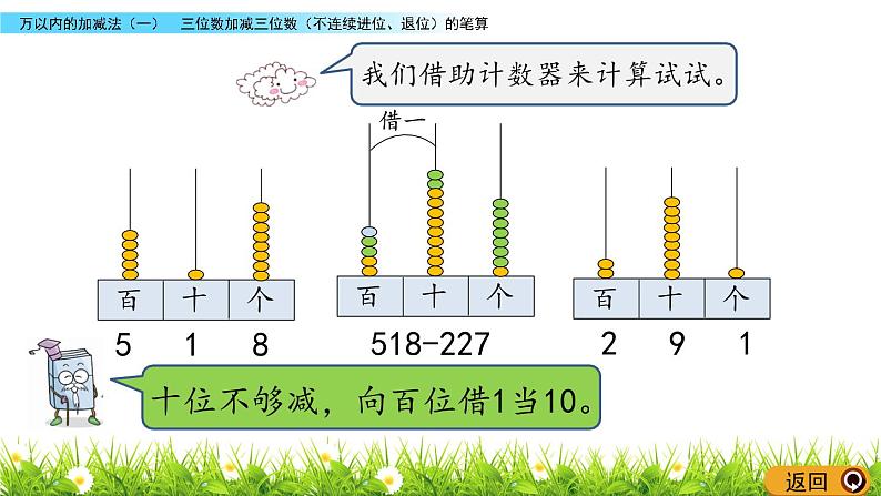 勤劳的小蜜蜂---万以内数的加减法（一）PPT课件免费下载08