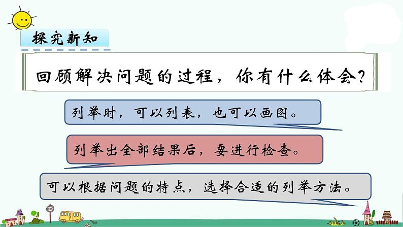 苏教版五上数学第2课时 用列举的策略解决问题（2）课件PPT08