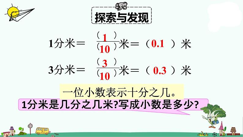 苏教版五年级上册数学课件-第三单元第1课时  小数的意义和读写 苏教版(共17张PPT)06