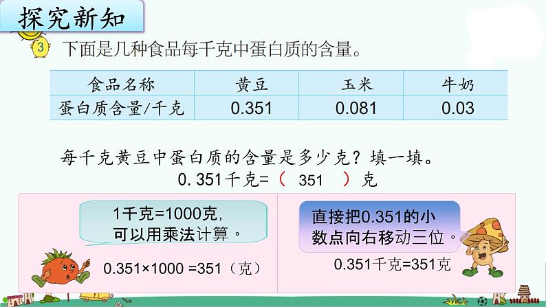 苏教版五上数学5-2一个小数乘10、100、1000的计算规律课件PPT第5页