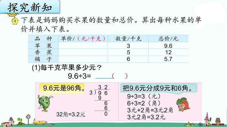 苏教版五上数学5-3小数除以整数课件PPT03