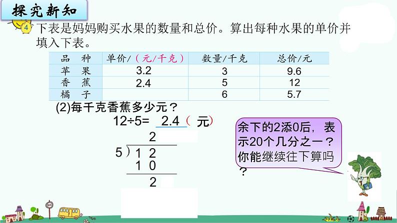 苏教版五上数学5-3小数除以整数课件PPT05