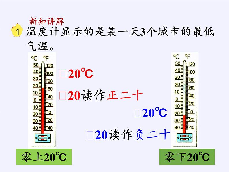 苏教版数学五年级上册  一 负数的初步认识（课件）07