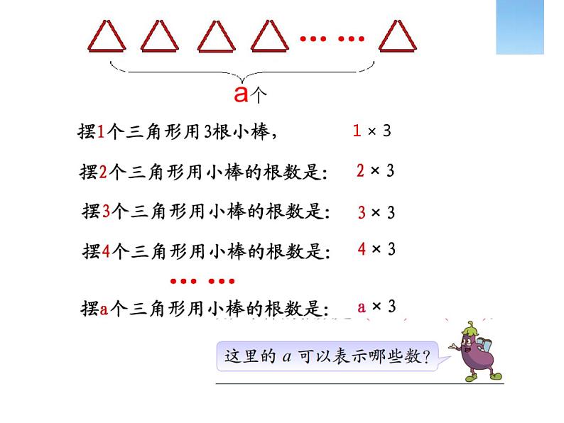 苏教版数学五年级上册 八 用字母表示数 课件第5页