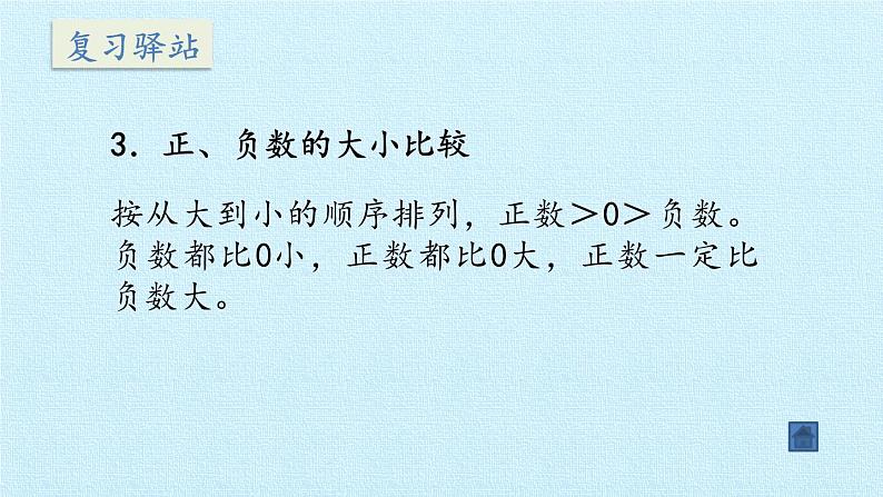 苏教版数学五年级上册 一 负数的初步认识 复习 课件第5页